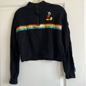 Disney pullover quarter zip